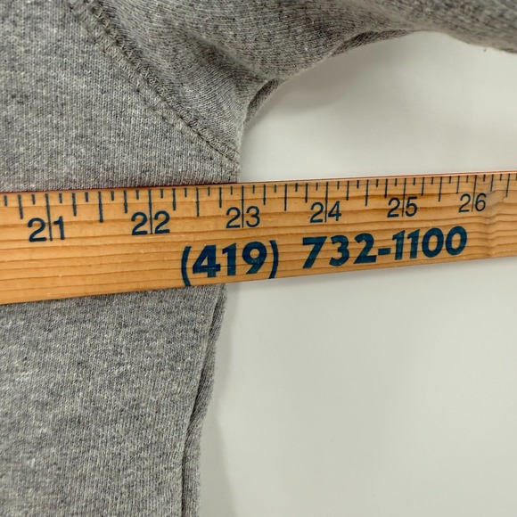 Cinq à Sept Blaise Bonne Nuit Paris Sweatshirt Grey‎ XS Women's Cotton Raw Hem - Picture 9 of 10